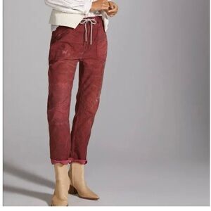 Size L Anthropologie Pilcro Trailblazer Patchwork Pants Cargo Patch